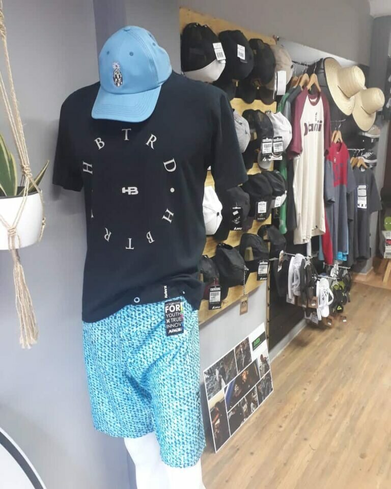 Loja de surf roupas masculinas