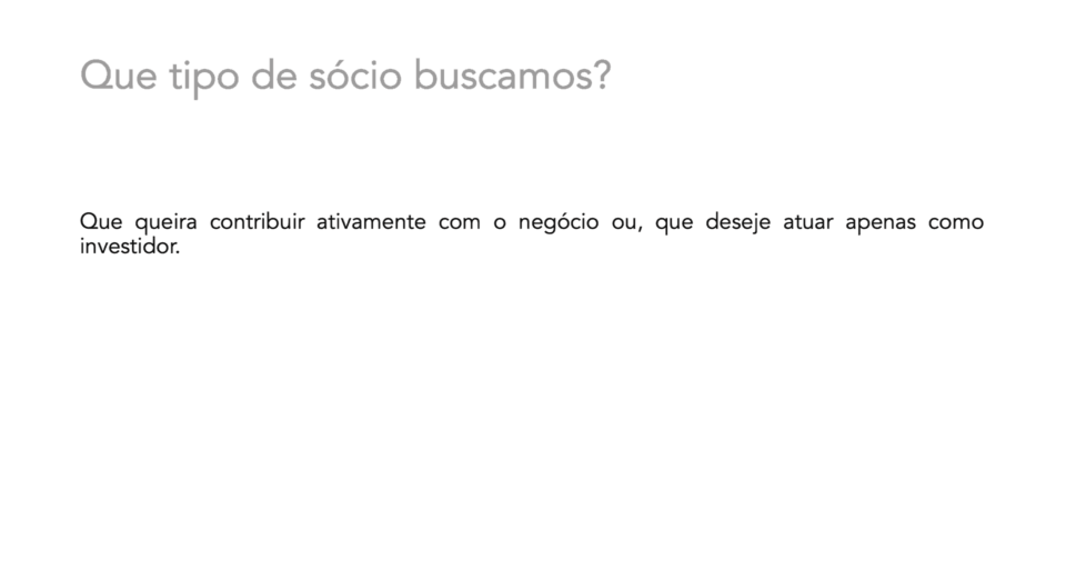 Cotas de empresa de tecnologia