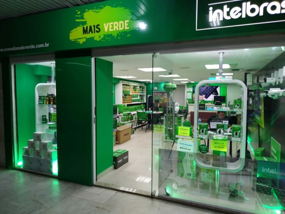 Revenda Intelbras MAIS VERDE