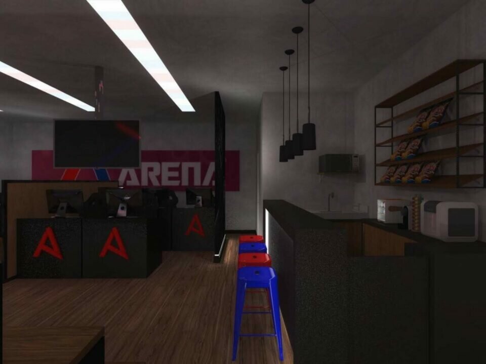 Vendo Arena de E-Sports, Game  Design