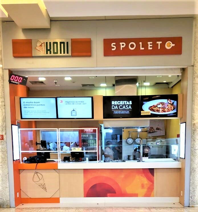Repasse Franquias Spoleto e Koni 2 em 1 Shopping Nova Iguaçu
