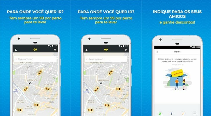 Aplicativo mobilidade exclusivo feminina