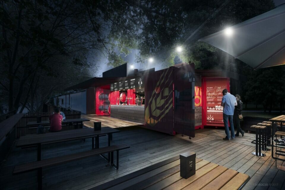 VENDE-SE CONTAINER CUSTOMIZADO PARA VENDA DE CHOPP