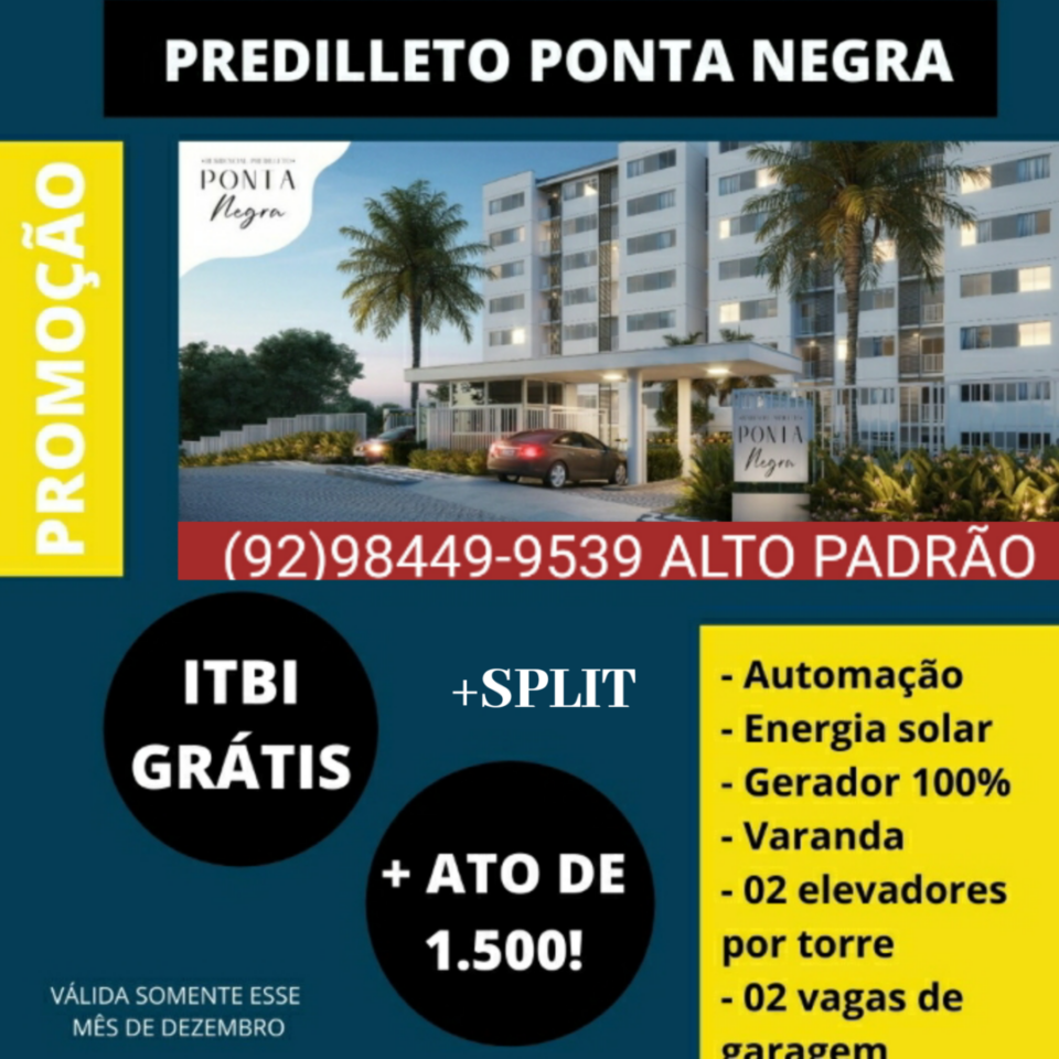 EMPRENDIMENTO PREDILETO PONTA NEGRA