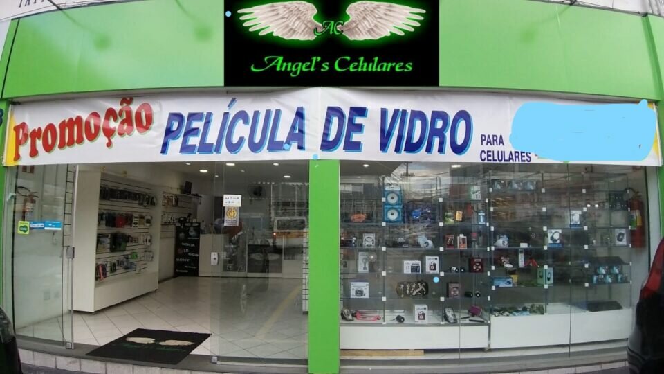 PASSO O PONTO DE LOJA DE ACESSÓRIOS PARA CELULARES