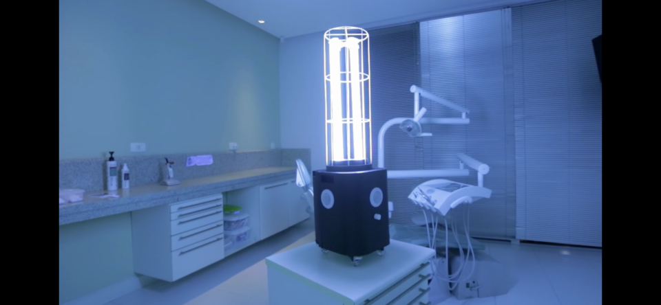 Ideia/Produto Esterilizador portátil UVC