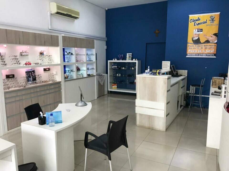 Ótica no bairro Matão, Sumaré Sala de Optometria montada