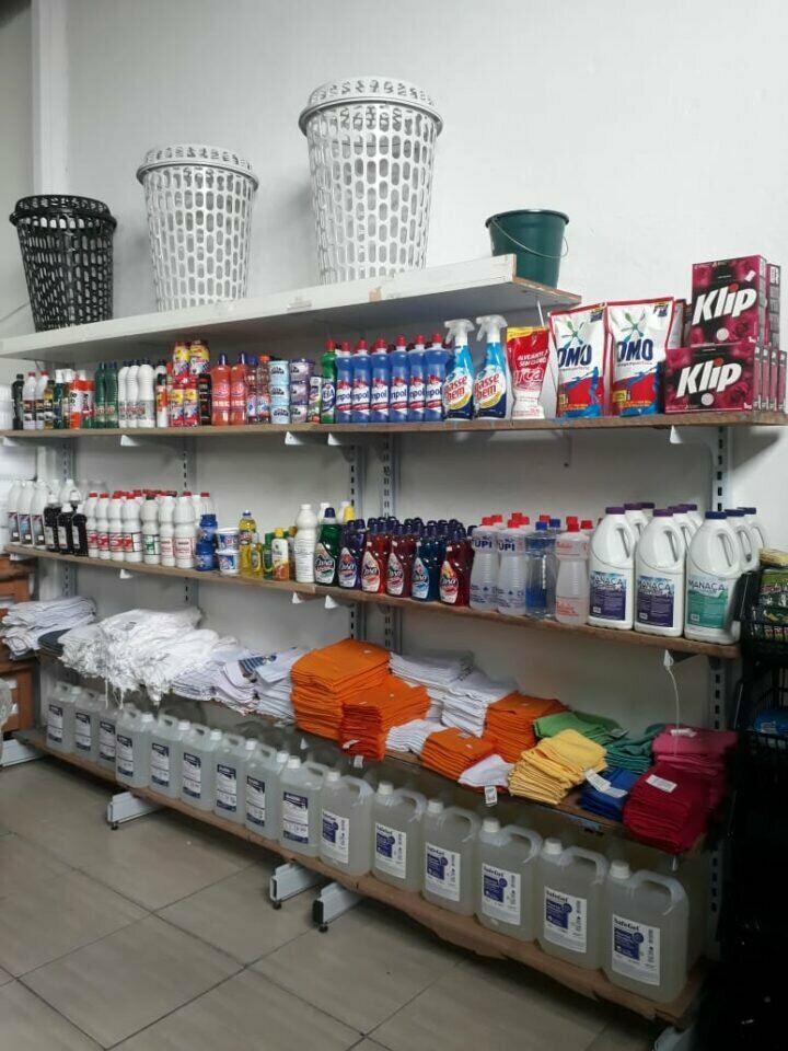 Loja de Produtos Essenciais, Limpeza, embalagens e utilidades