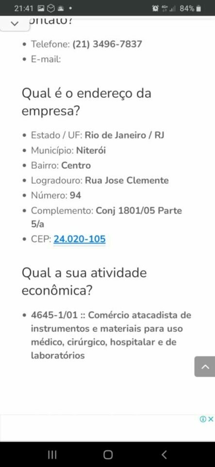 HVALMED DISTRIBUIDORA DE CORRELATOS E COSMETICOS LTDA