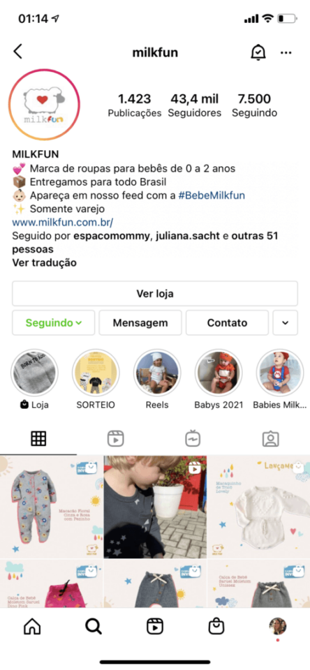 Vendo loja virtual e marca infantil