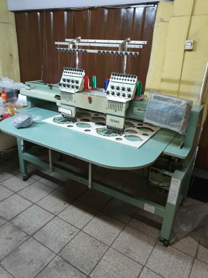 Empresa de silk completa com equipamentos e maquina de bordar