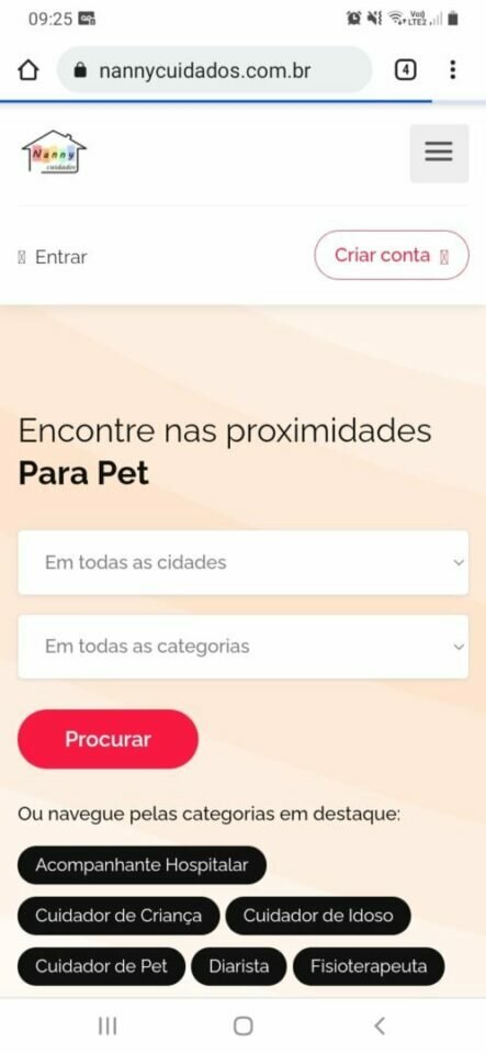 Nanny Cuidados home care