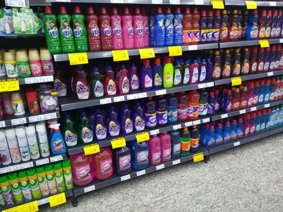 Industria de produtos de limpeza
