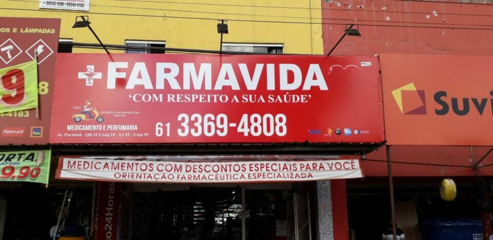 Vendo drogaria e excelente ponto