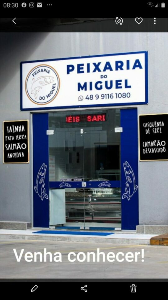 Vendo Peixaria Funcionando e Faturando
