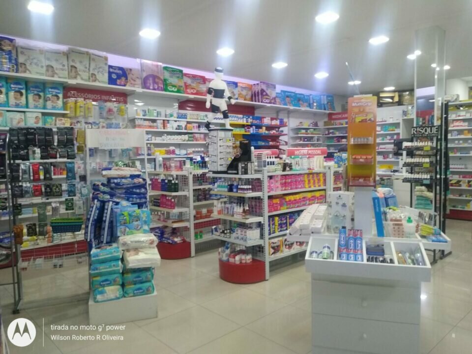 Drogaria Vendo instalações, estoque, equipamentos