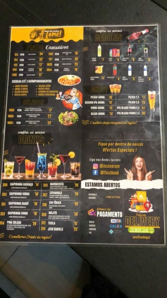 Bar e restaurante Shopping Alegria o mais movimentado da região