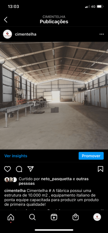 Fábrica de Telhas de Concreto