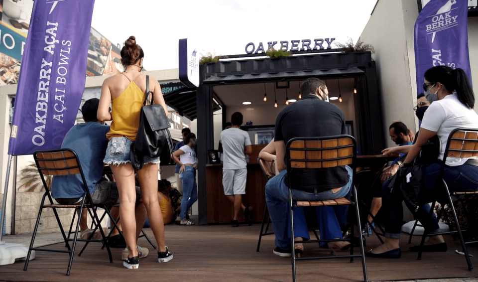 Quiosque de açaí Oakberry – Entrada Shopping