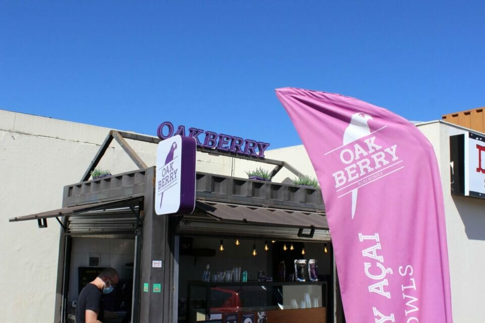 Quiosque de açaí Oakberry – Entrada Shopping