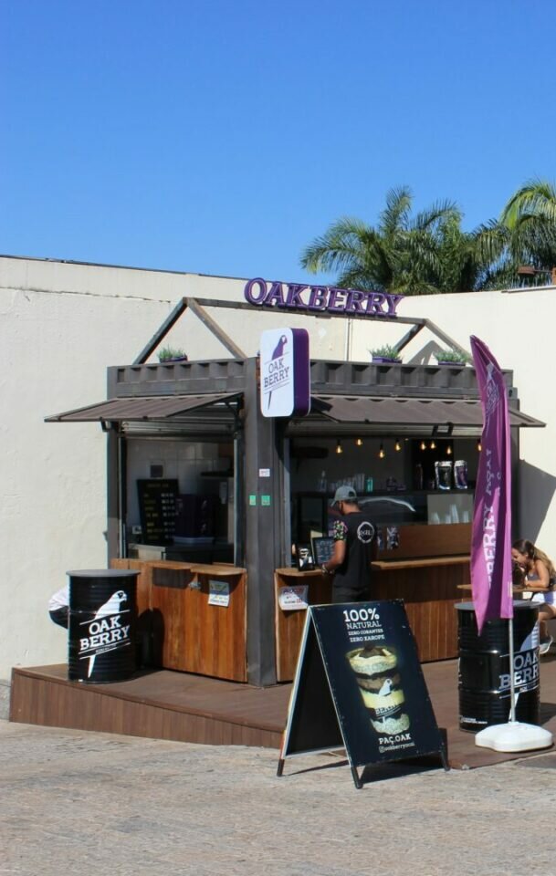 Quiosque de açaí Oakberry – Entrada Shopping