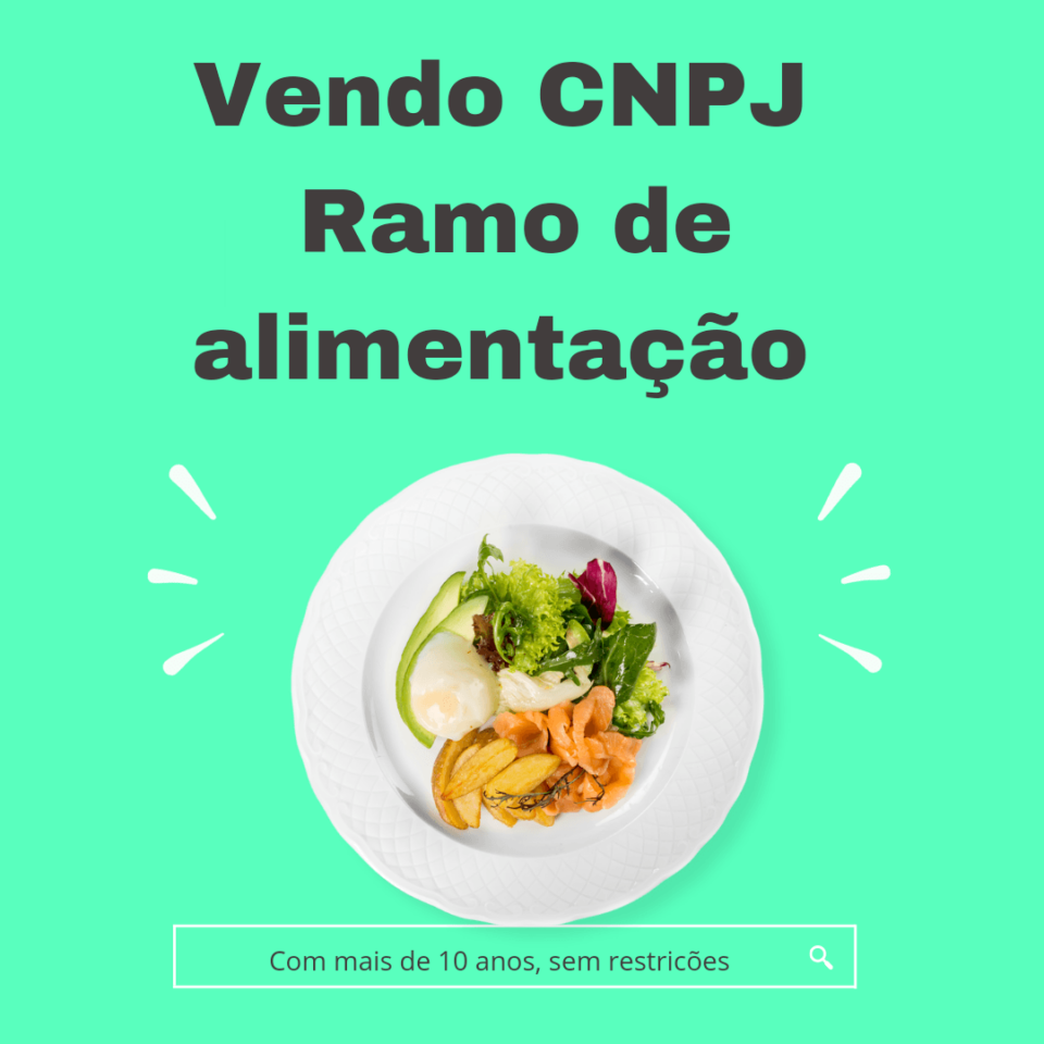 CNPJ Ramo alimentação