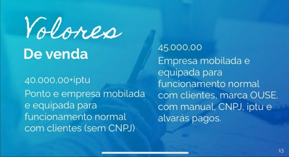Vendo Coworking funcionando com clientes