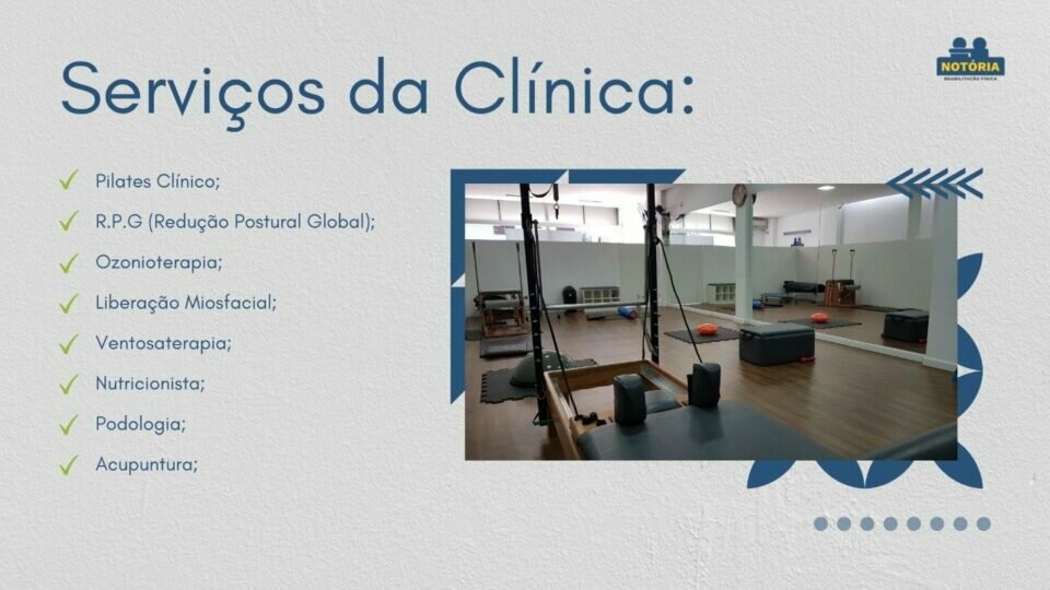 Clínica de Fisioterapia/Pilates