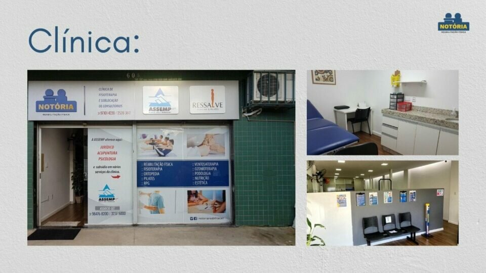 Clínica de Fisioterapia/Pilates