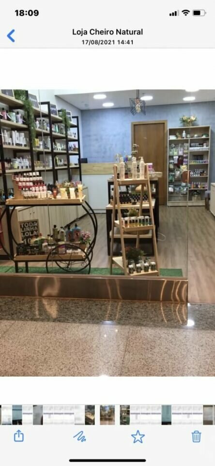 Loja de cosméticos naturais e veganos
