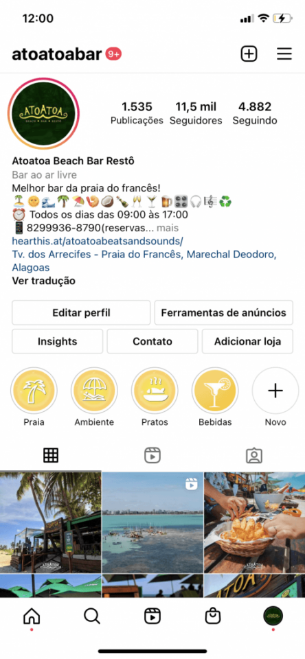 Ponto comercial na praia do francês- Alagoas – BAR DE PRAIA