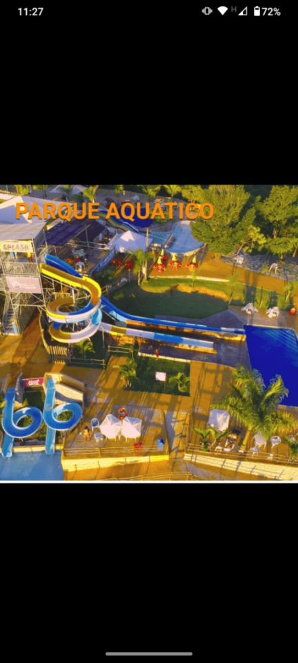 Parque aquático e hotel fazenda