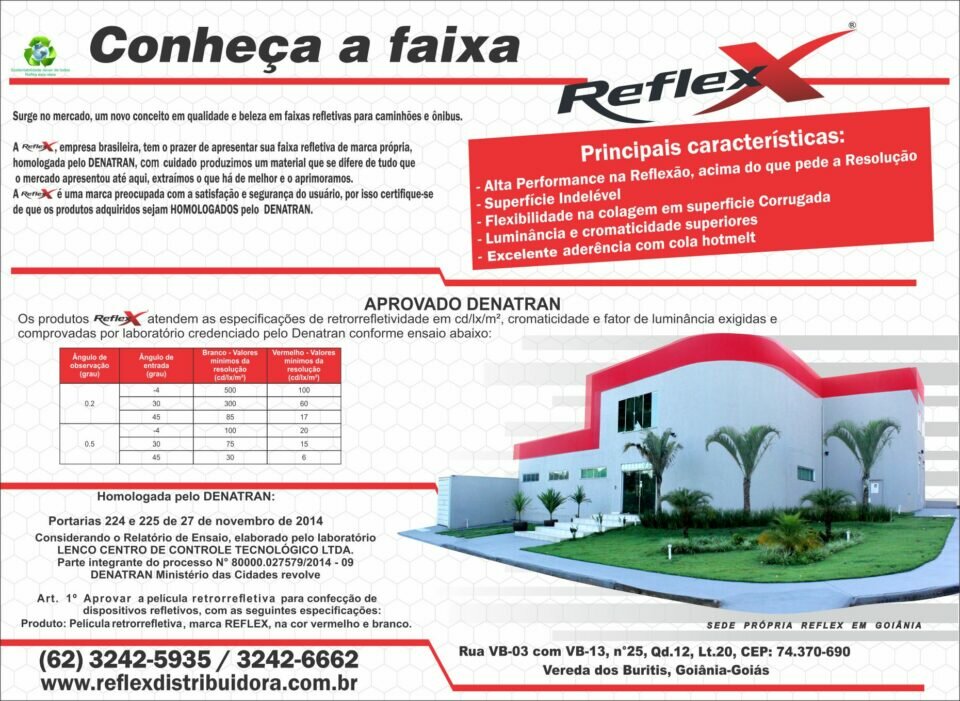 Industria de Refletivos 15 anos de Mercado