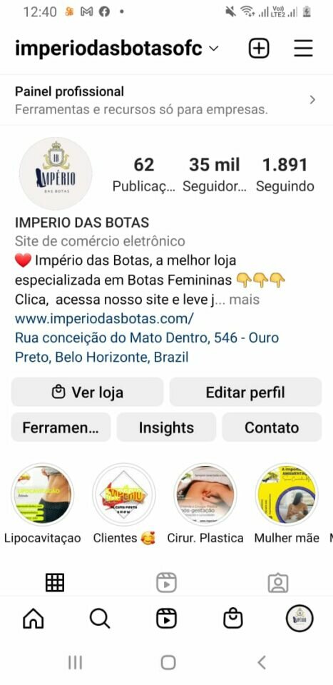 Vendo Loja online especializada em botas femininas funcionando e faturando