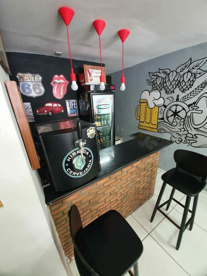 Barbearia Bar com tudo dentro com equipe e lista de clientes