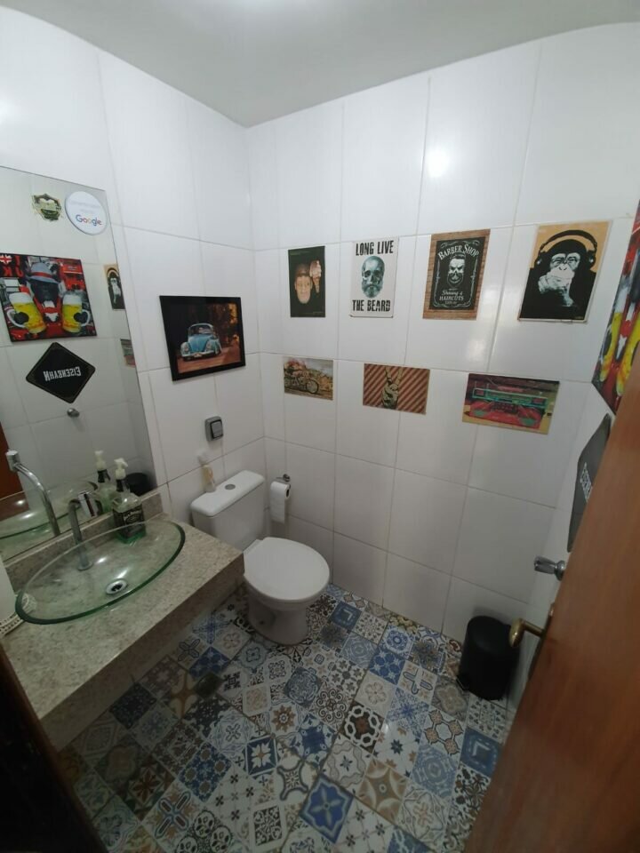 Barbearia Bar com tudo dentro com equipe e lista de clientes