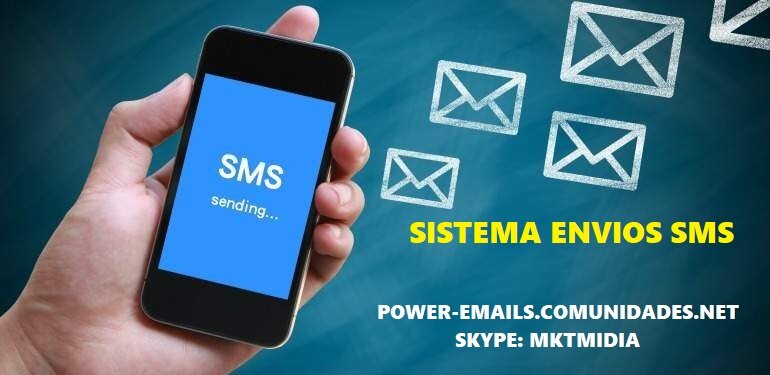 Sistema Marketing Sms Envios