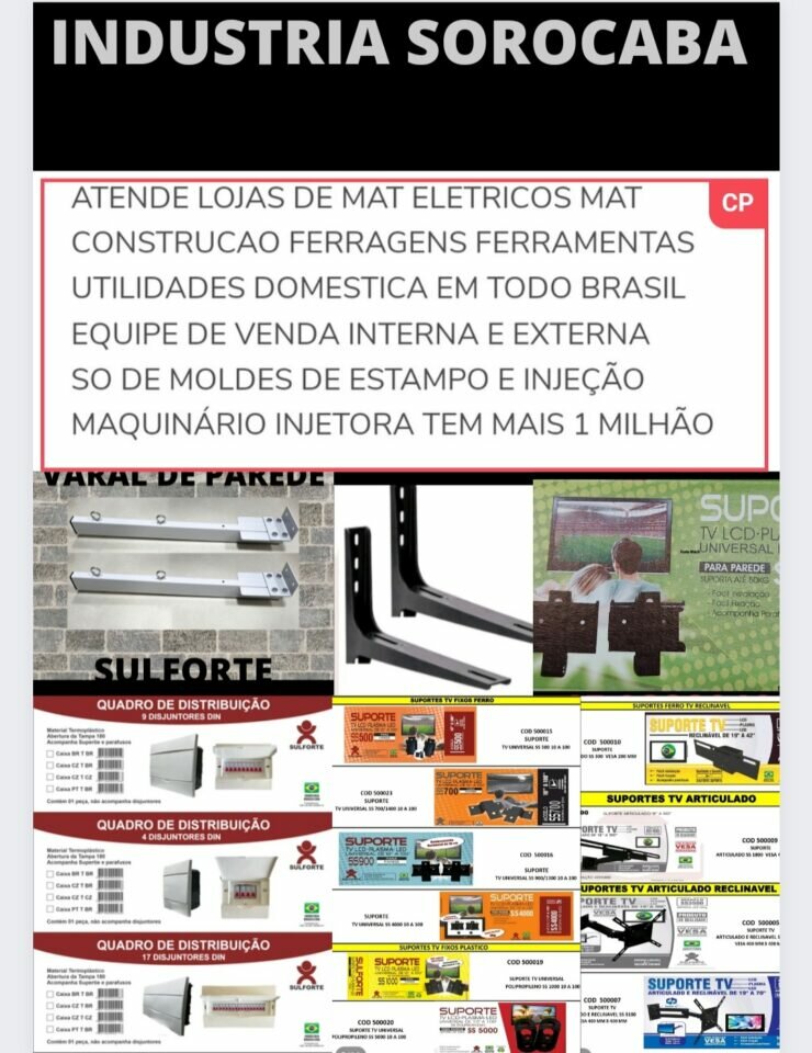 INDUSTRIA MAT ELETRICO MAT CONSTRUÇÃO