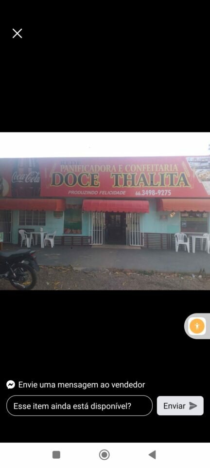Padaria a venda