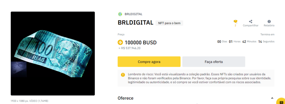 CNPJ Bilhões Capital Empresa Blockchain