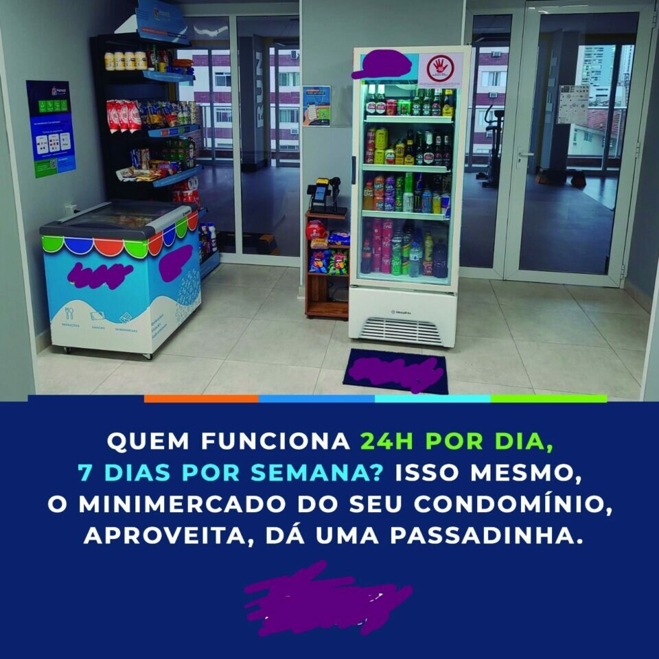 Repasse Ponto de Venda MiniMercado 100 Autônomo de Condomínio–3 PDVs po