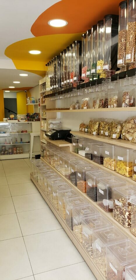 Loja de produtos naturais e saudáveis
