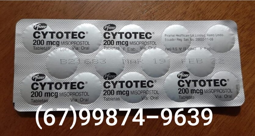 COMPRAR CYTOTEC MATO GROSSO-67-99874-9636