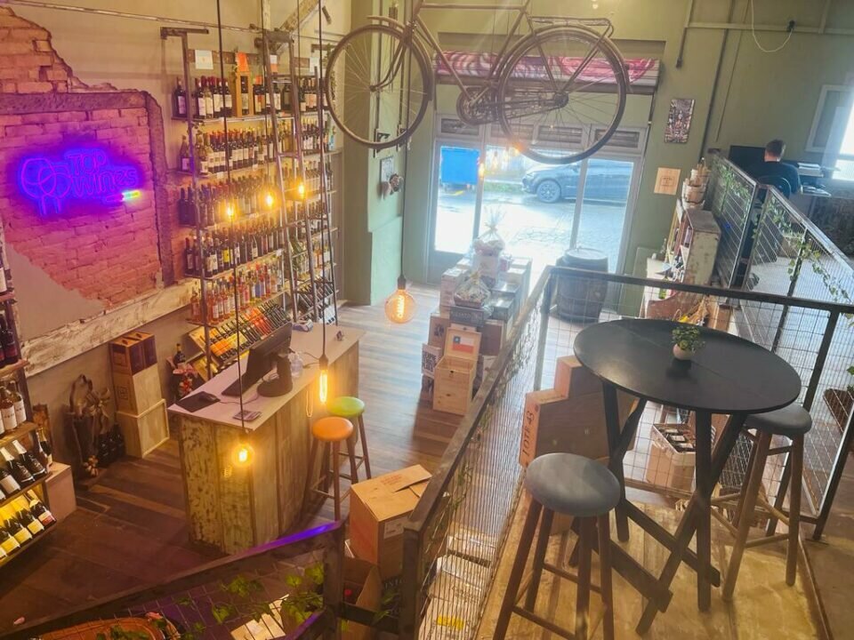 Empresa no ramo de vinhos e bebidas com E-commerce, Loja Física e Wine Bar