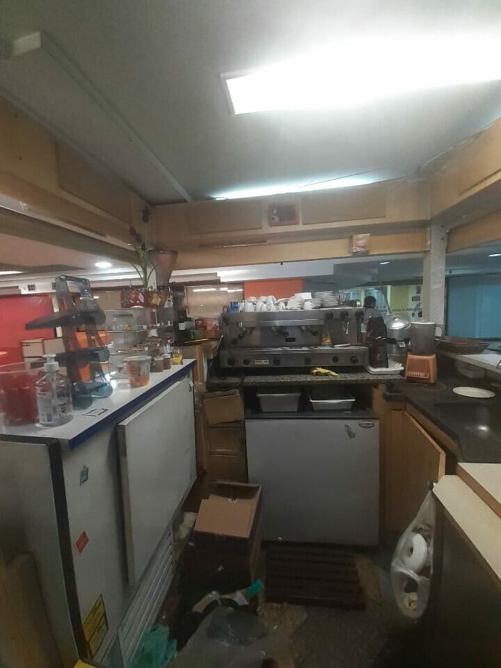Quiosque de café em Shopping no ABC
