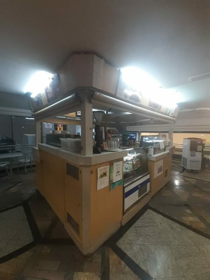 Quiosque de café em Shopping no ABC