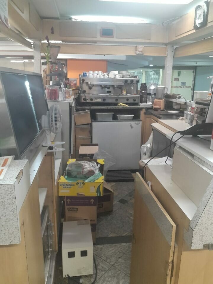Quiosque de café em Shopping no ABC
