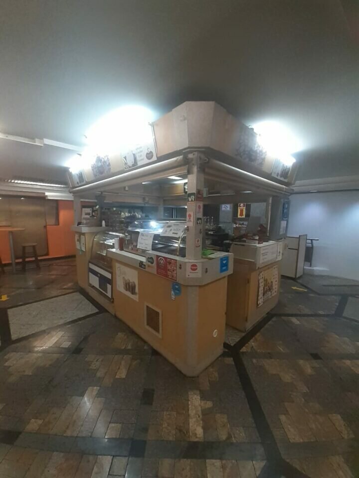 Quiosque de café em Shopping no ABC