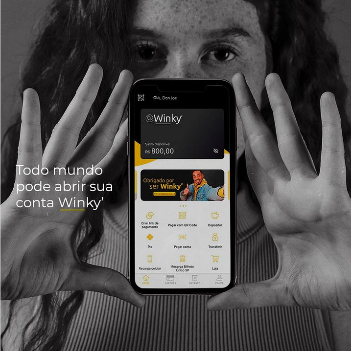 Banco digital com 11 mil contas ativas em funcionamento