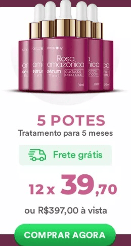 Experimente o segredo para uma pele jovem e bonita com Rosa Amazonica